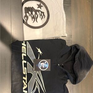 Hellstar Black Large Hoodie